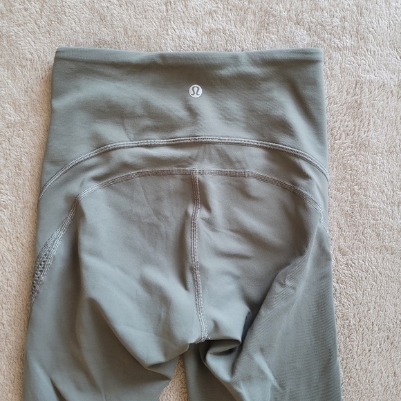 Lululemon Bootcamp Ready Tight 25" Grey Sage size 2 - Picture 7 of 14